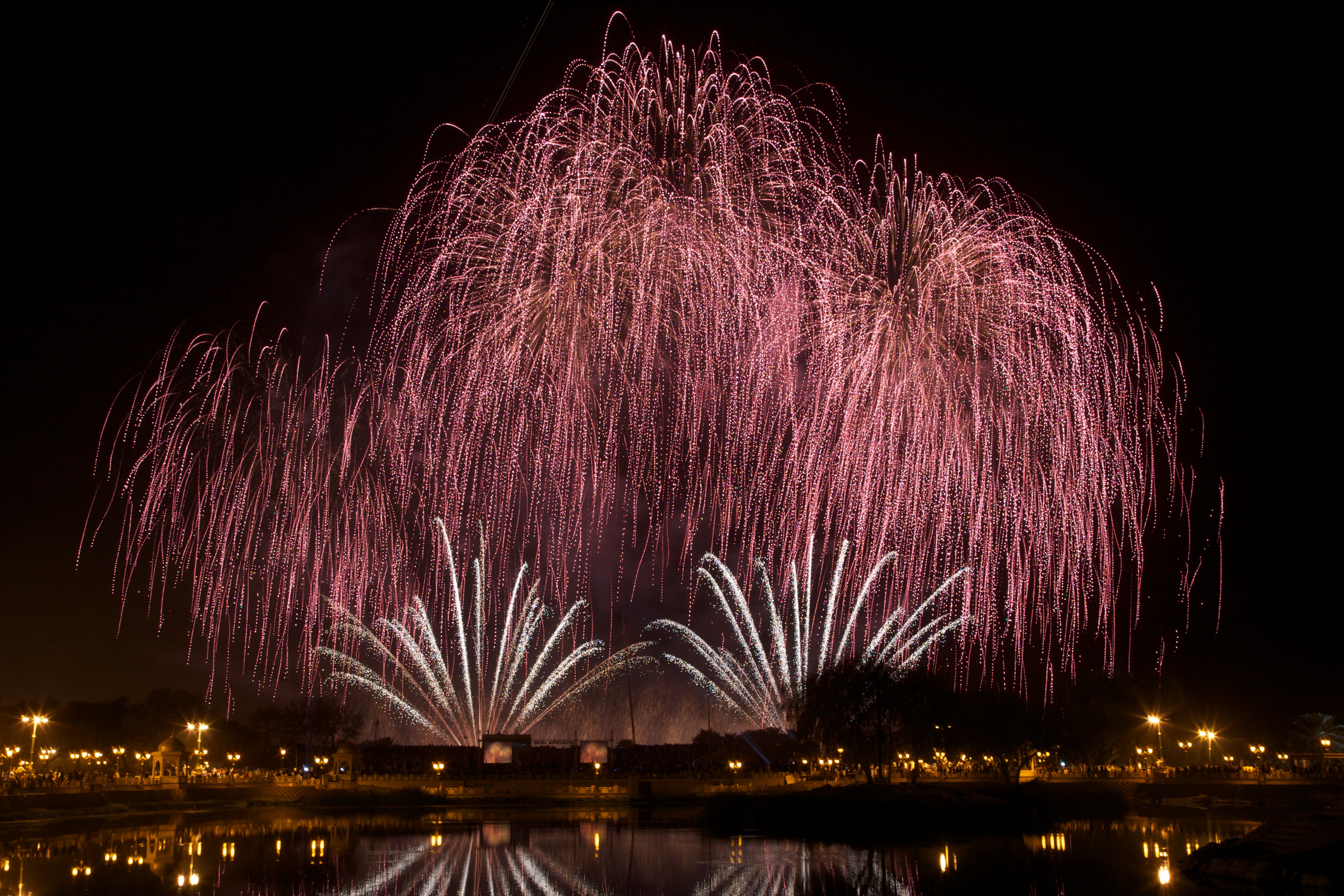 Championship fireworks display