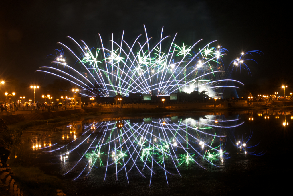 Championship fireworks display