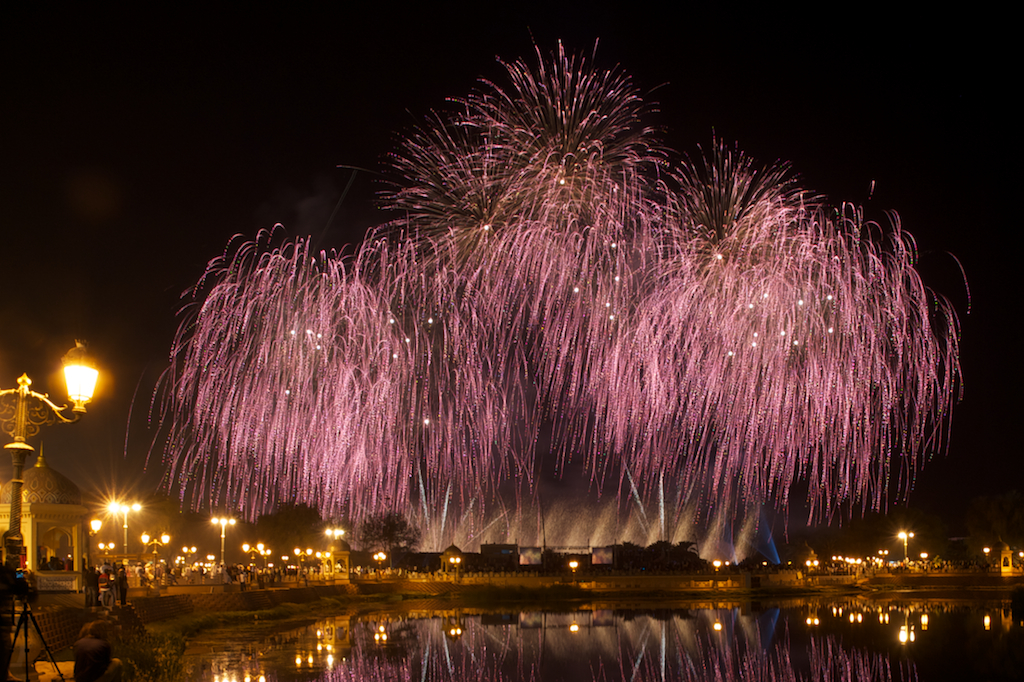 Championship fireworks display
