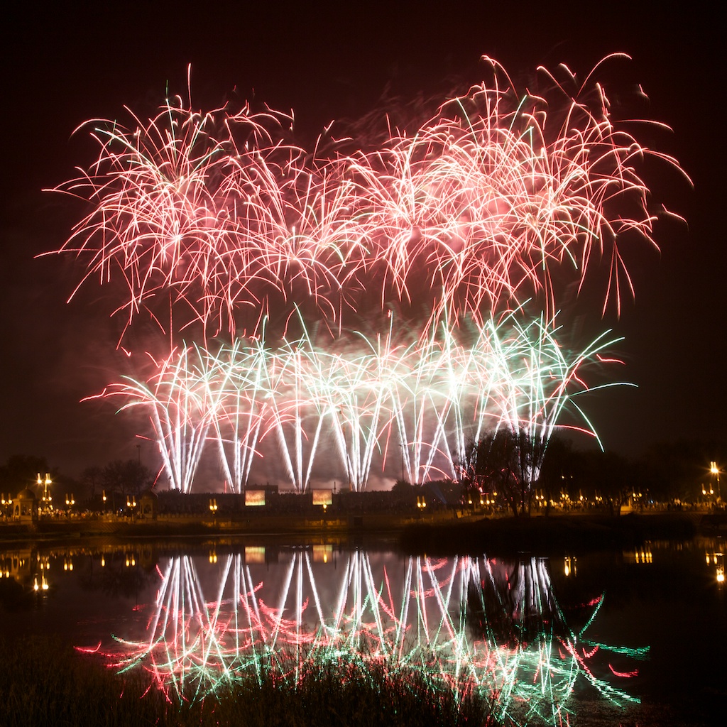 Lacroix-Ruggieri fireworks display at the 2010 Championship